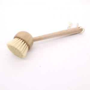 Wooden Dish Brush, Bamboo Wood & Natural Bristle Tampico Fiber Washing Up Brushes, Pot Pan Dish Bowl Kitchen Cleaning