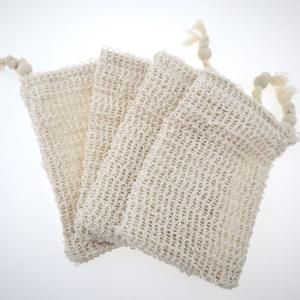 Soap Exfoliating Bag Natural Soap,Sisal Soap Pouch